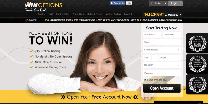 WinOptions Review