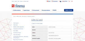 GoldenSkyCapital Review