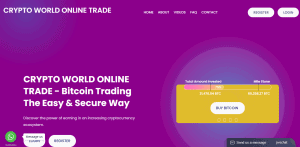 CRYPTO WORLD ONLINE TRADE Review