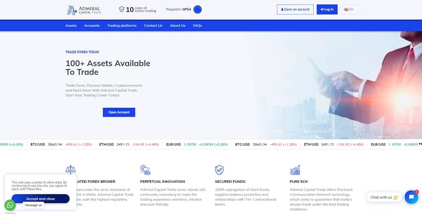 Admiral Capital Trade Review