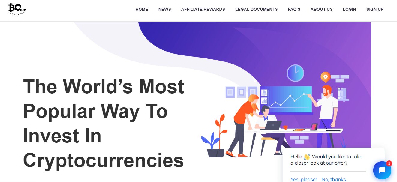 BQue Trading review
