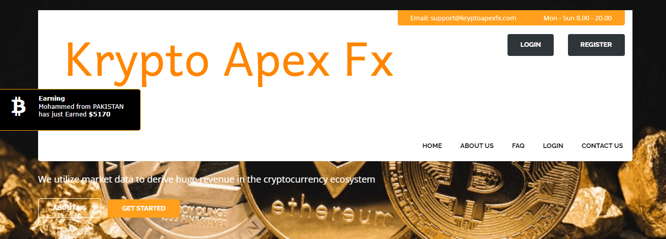 Krypto Apex FX review