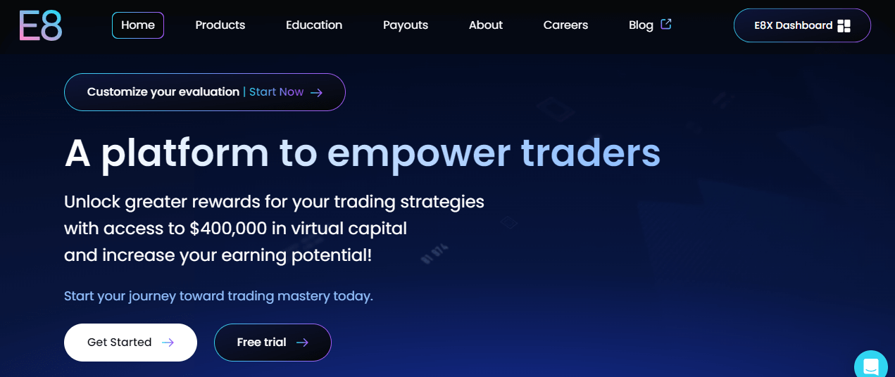 E8 Funding Review