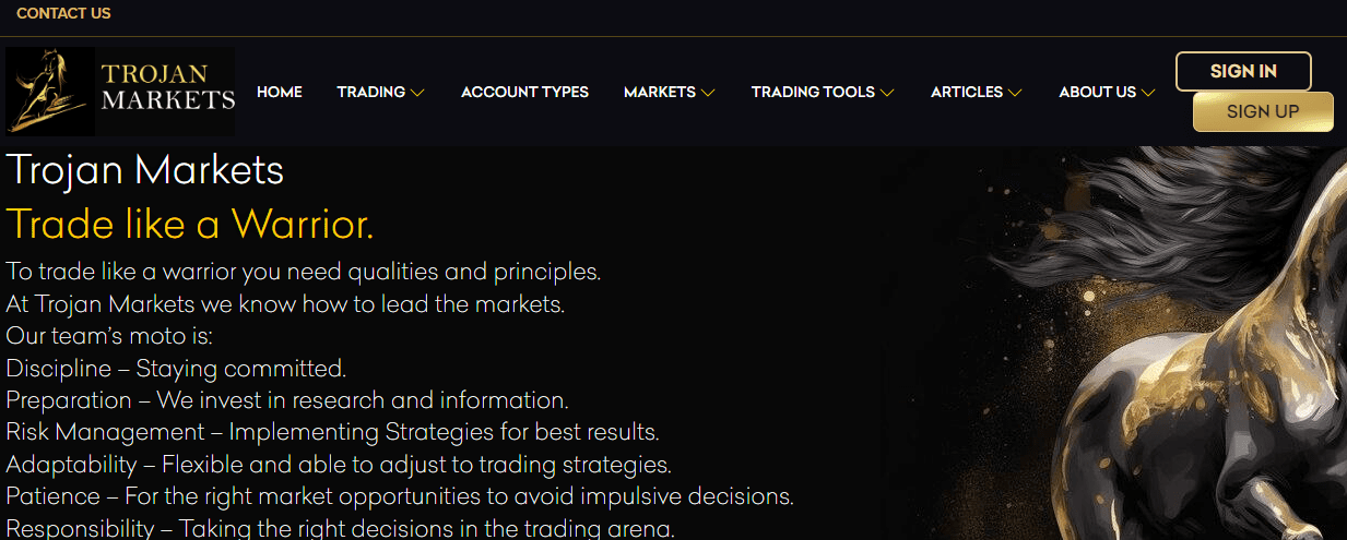 Trojan Markets review