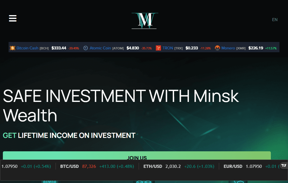Minsk Wealth Ltd Review