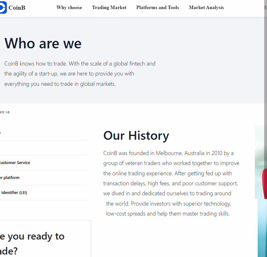 CoinB History
